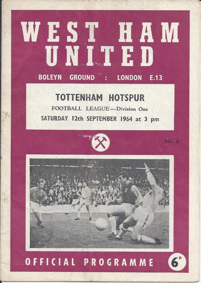 West Ham United FC v Tottenham Hotspur FC